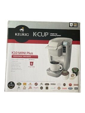 Keurig K-Cup Single Serve Brewer in Silver and Black